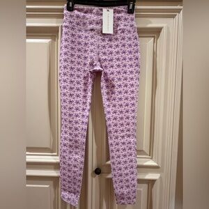 LoveShackFancy Jutta Leggings Violet Meadow